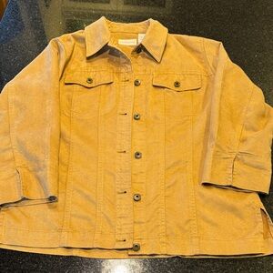 Tan Button-Up Jacket